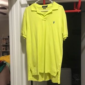 Men’s Highlighter Yellow Polo by Ralph Lauren